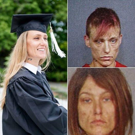 47-year-old who was a meth addict at 12 and had 17 felony convictions graduates University after getting clean