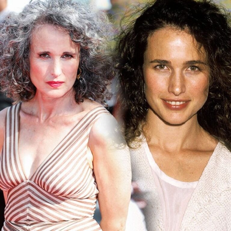 Embracing Gray Hair: Andie MacDowell’s Style and Confidence