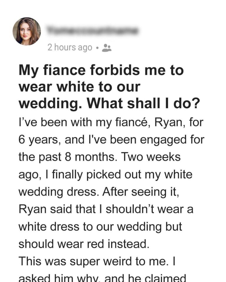 He Wanted Everyone At The Wedding To Know His New Wife Wasn’t Pure