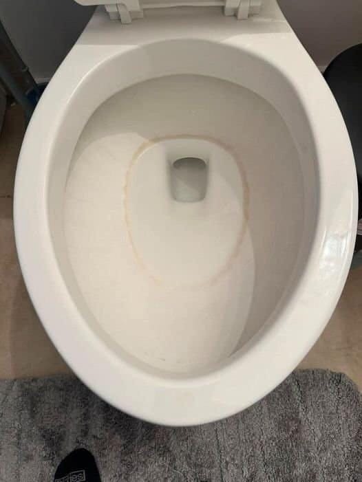 “I just moved into this place and I can’t figure out how to remove old water rings from toilet, I’ve scrubbed with several cleaners with no luck…. HELP, PLEASE”” -Chance Delaney.”