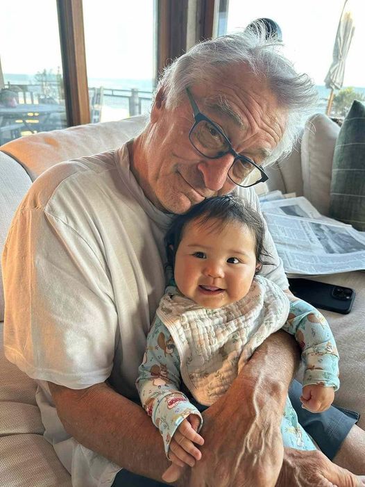 Robert De Niro Shares Adorable Photo with His 10-Month-Old Daughter