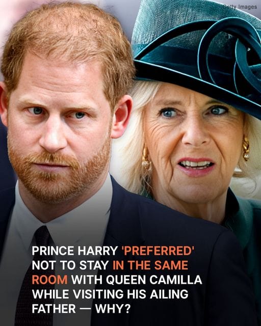 Harry Allegedly Chose Not to Stay in the Same Room with Camilla While Visiting Ailing Dad