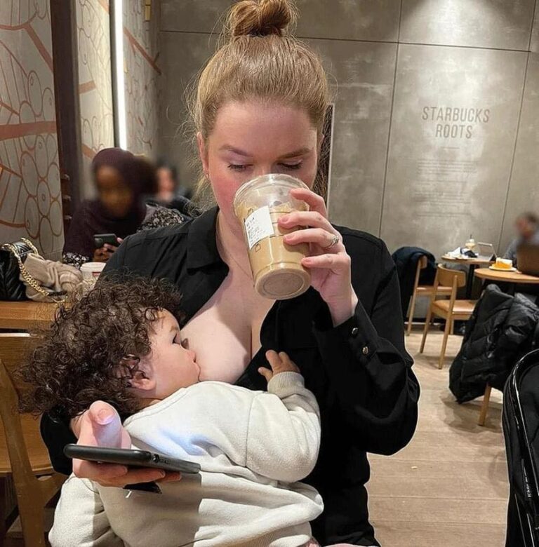 Breastfeeding in Public: A Mother’s Creative Response