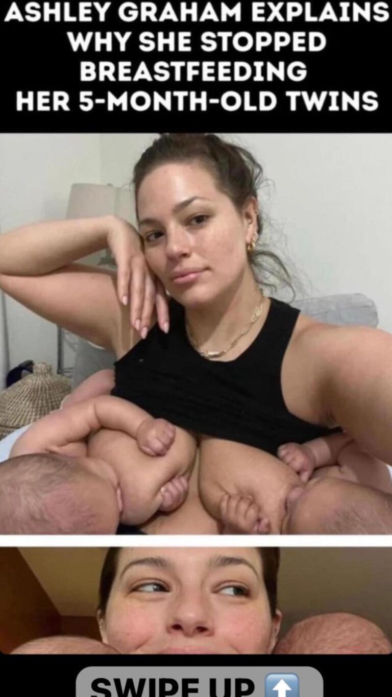 Ashley Graham Explains Why She Stopped Breastfeeding Her 5-Month-Old Twins