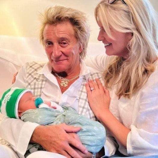 Rod Stewart Announces A New Member Of His Growing Family