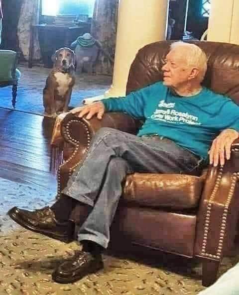 Jimmy Carter is 98 today ❤️  But his little-known secret has now been revealed. 😮 Check the comments 👇👇👇