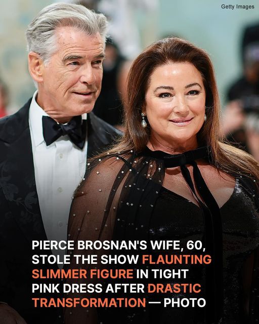 “Your wife is one of the most beautiful women I’ve ever seen,” gushed one admirer after seeing her appearance. Photo showing Pierce Brosnan’s wife’s stunning transformation is in the comment. 👇