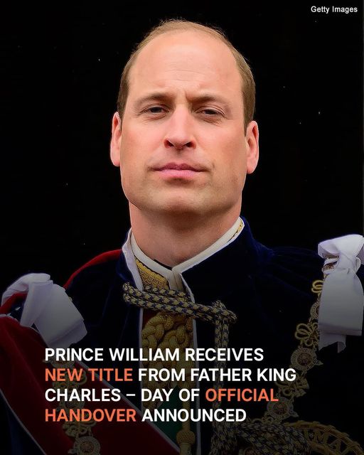 Congratulations to the future King! 👑 👏 William’s new title, received as his brother Harry arrives home in the UK, is in the comments below.👇