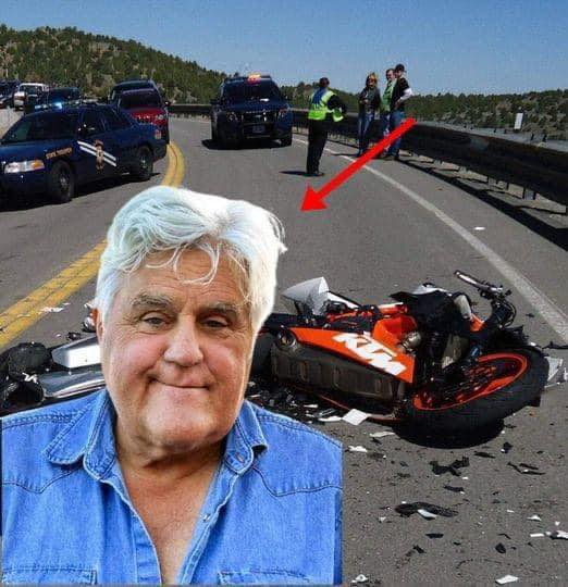 Prayers are needed for Jay Leno who broke his knee-caps, ribs and collarbone in horrific motorcycle crash. The images are hard to watch… Check the comments👇