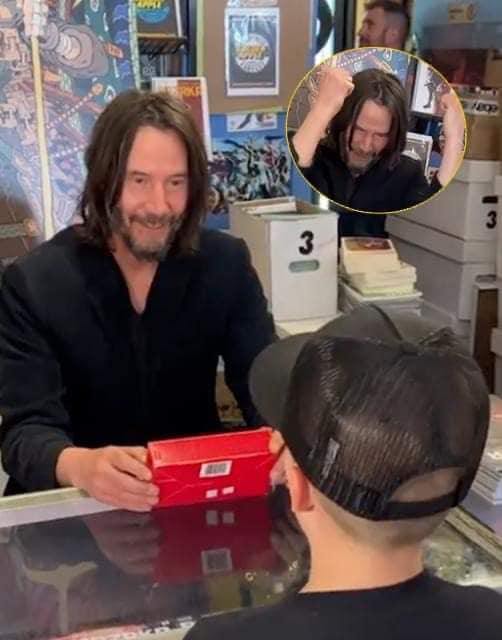 When a 9-year-old boy approached him to say that he was his “favorite actor” in the world, Keanu Reeves’ reaction left thousands in floods of tears. Lord, keep this man safe and well. There truly is no other like him 😭 Check out the video in the comments 👇